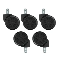 Set di Ruote Gaming 11x60mm, Protezione per i pavimenti