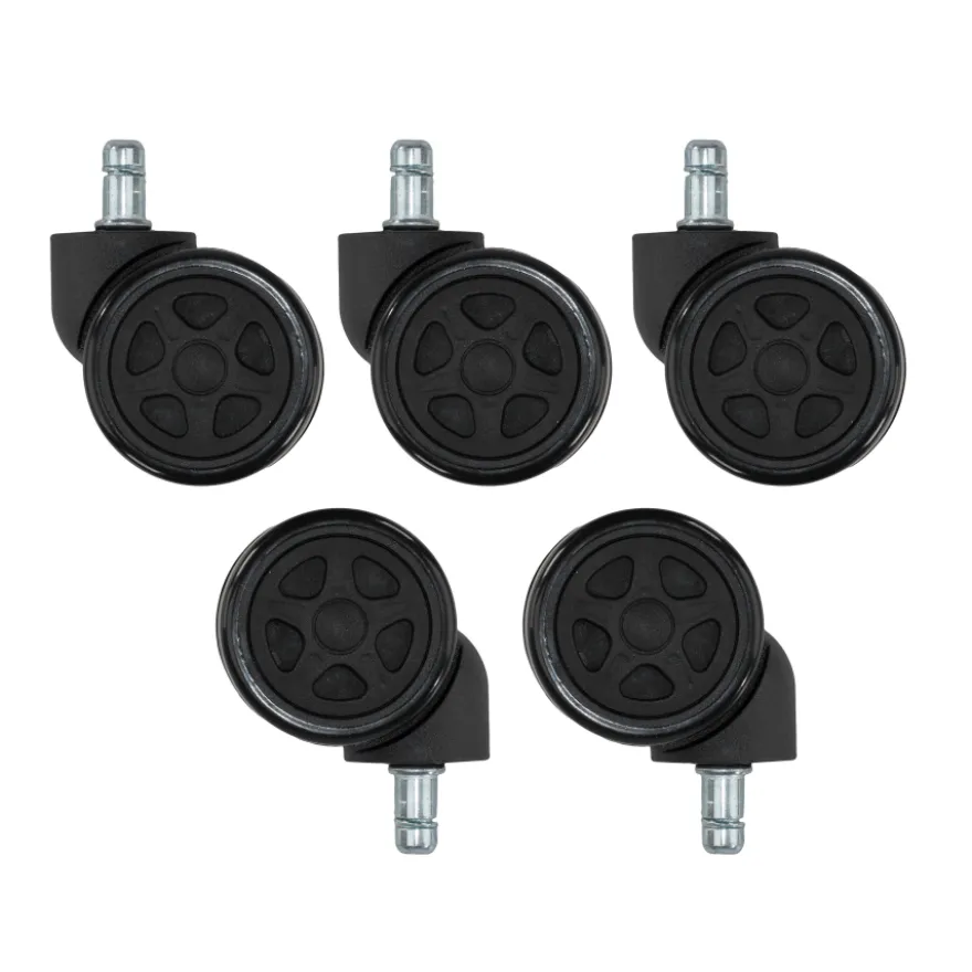 Set di Ruote Gaming 11x60mm, Protezione per i pavimenti