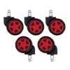 Set di Ruote Gaming 11x60mm, Protezione per i pavimenti