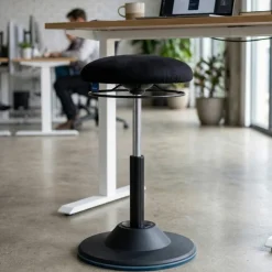 Sgabello da Ufficio Ergonomico Move, girevole 360º