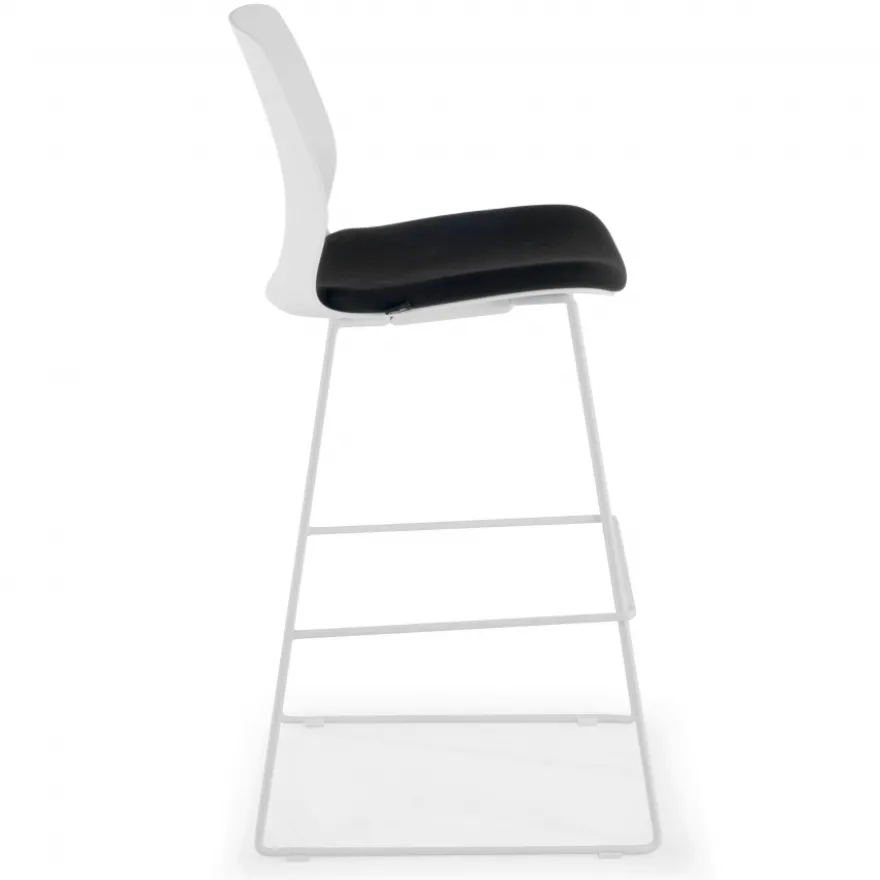 Sgabello da Ufficio Swing, Design elegante, Gambe in metallo