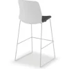 Sgabello da Ufficio Swing, Design elegante, Gambe in metallo