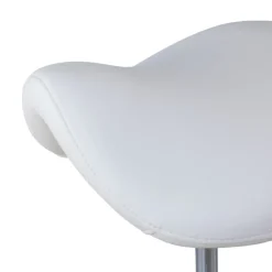 Sgabello sella di cavallo con schienale ergonomico per clinica ed estetista